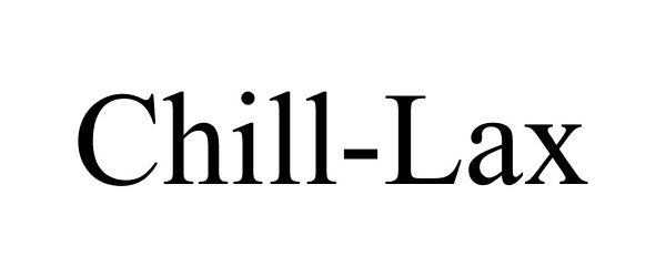 Trademark Logo CHILL-LAX