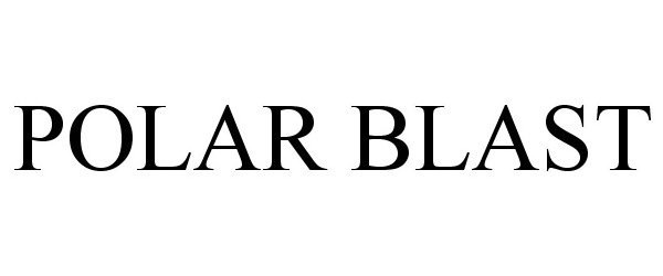 Trademark Logo POLAR BLAST