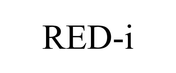 Trademark Logo RED-I