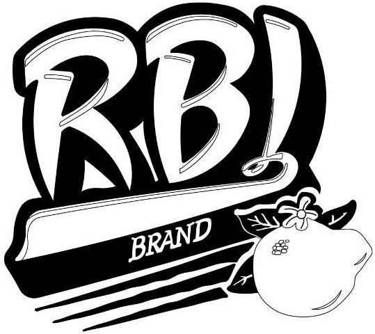 Trademark Logo RBI BRAND