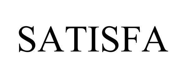 Trademark Logo SATISFA