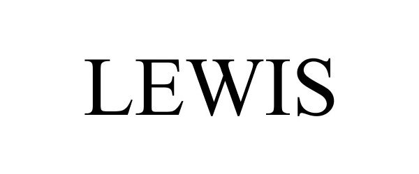 Trademark Logo LEWIS