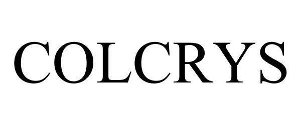 Trademark Logo COLCRYS