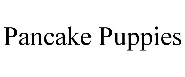 Trademark Logo PANCAKE PUPPIES