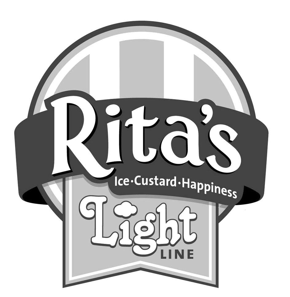 Trademark Logo RITA'S ICEÂ·CUSTARDÂ·HAPPINESS LIGHT LINE