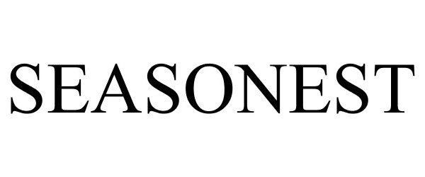Trademark Logo SEASONEST