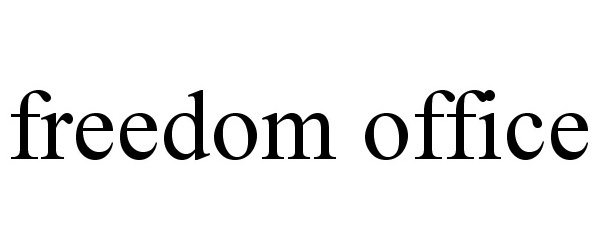 Trademark Logo FREEDOM OFFICE