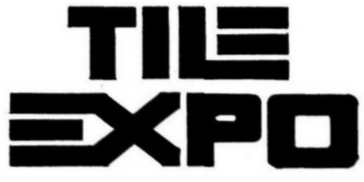 Trademark Logo TILE EXPO