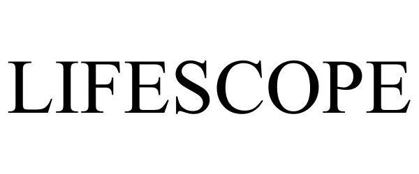 Trademark Logo LIFESCOPE