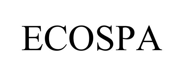 Trademark Logo ECOSPA