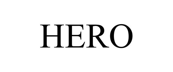 Trademark Logo HERO