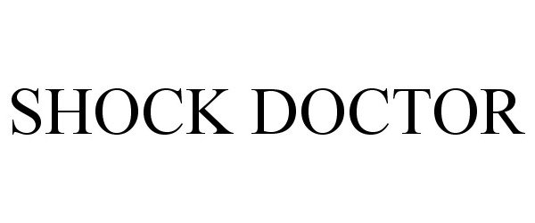 Trademark Logo SHOCK DOCTOR