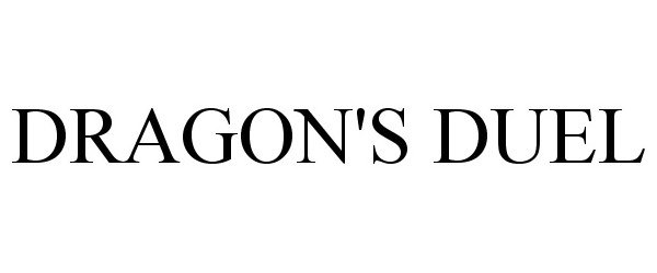 Trademark Logo DRAGON\'S DUEL
