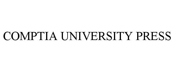 Trademark Logo COMPTIA UNIVERSITY PRESS