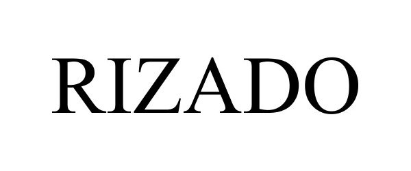 Trademark Logo RIZADO