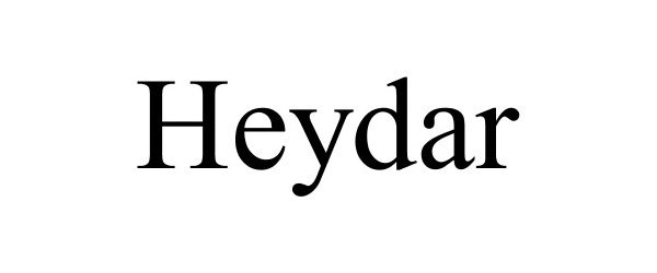  HEYDAR