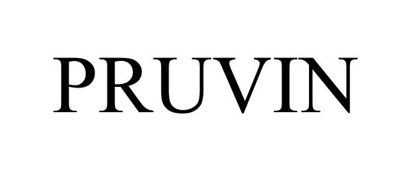 Trademark Logo PRUVIN