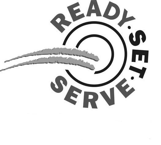Trademark Logo READY Â· SET Â· SERVE