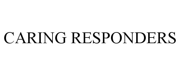 Trademark Logo CARING RESPONDERS