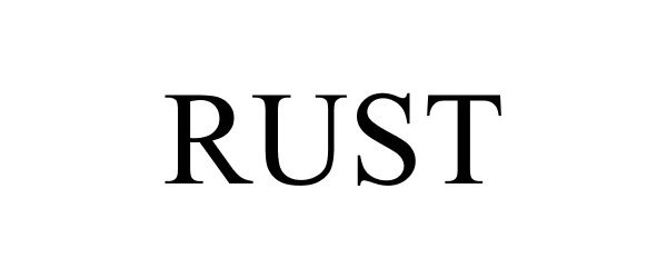 Trademark Logo RUST