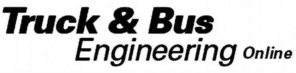  TRUCK &amp; BUS ENGINEERING ONLINE