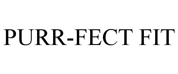 Trademark Logo PURR-FECT FIT