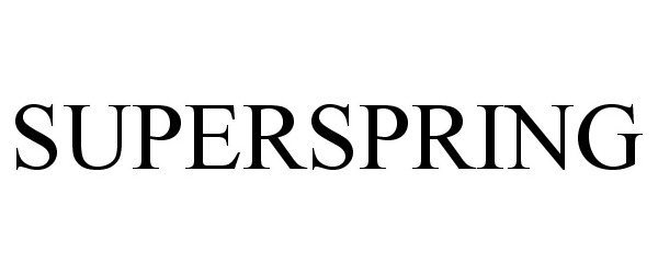 Trademark Logo SUPERSPRING