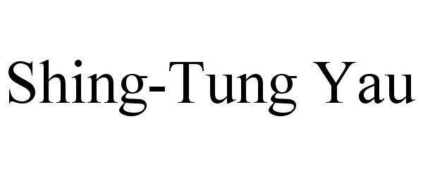 Trademark Logo SHING-TUNG YAU