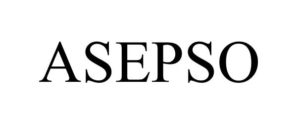 Trademark Logo ASEPSO