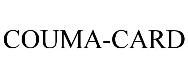 Trademark Logo COUMA-CARD