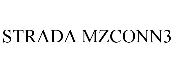 Trademark Logo STRADA MZCONN3