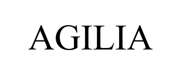 Trademark Logo AGILIA