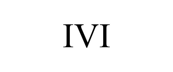 Trademark Logo IVI