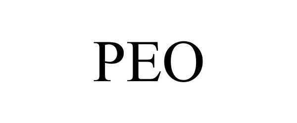 Trademark Logo PEO