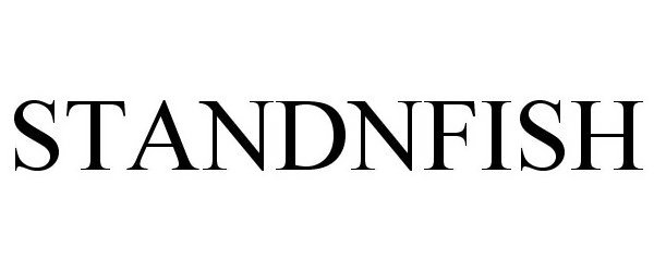 Trademark Logo STANDNFISH