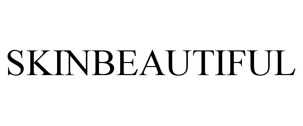 Trademark Logo SKINBEAUTIFUL