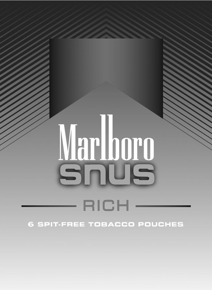 Trademark Logo MARLBORO SNUS RICH 6 SPIT-FREE TOBACCO POUCHES