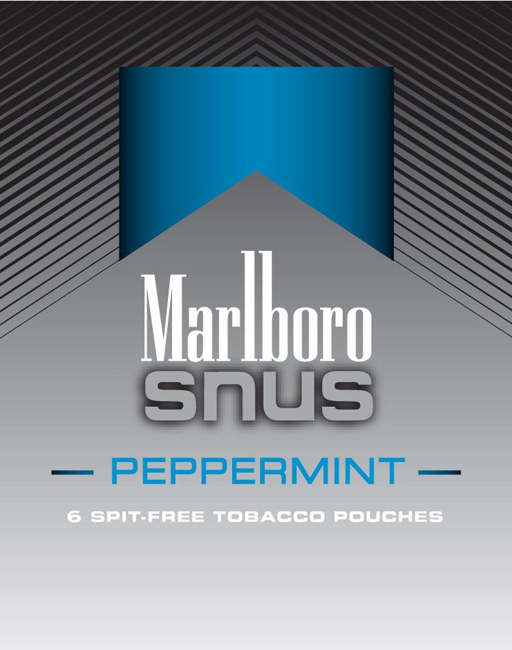 MARLBORO SNUS PEPPERMINT 6 SPIT-FREE TOBACCO POUCHES