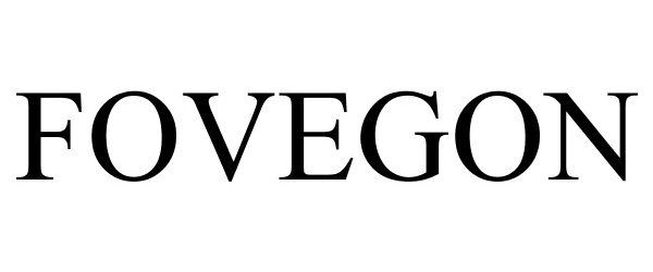 Trademark Logo FOVEGON