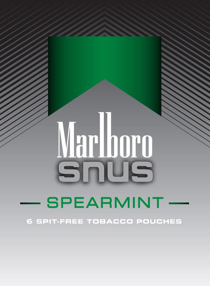 Trademark Logo MARLBORO SNUS SPEARMINT 6 SPIT-FREE TOBACCO POUCHES