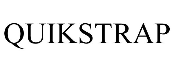 Trademark Logo QUIKSTRAP