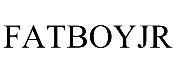 Trademark Logo FATBOYJR.