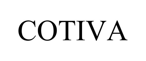 Trademark Logo COTIVA