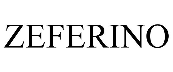 Trademark Logo ZEFERINO