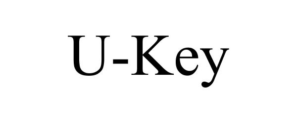 Trademark Logo U-KEY