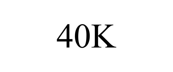 Trademark Logo 40K