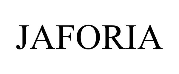 Trademark Logo JAFORIA