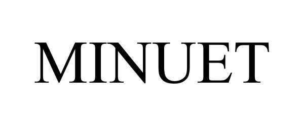 Trademark Logo MINUET