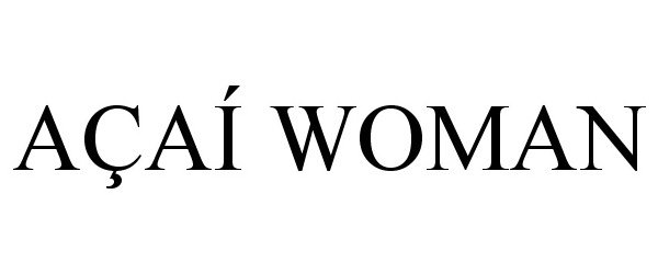 Trademark Logo AÃAÃ WOMAN