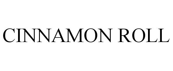 Trademark Logo CINNAMON ROLL